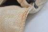 Authentic FENDI Zucca Mamma Baguette Shoulder Bag Canvas Leather Beige 4560I
