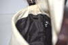 Authentic FENDI Zucca Mamma Baguette Shoulder Bag Canvas Leather Beige 4560I