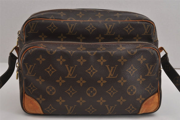 Authentic Louis Vuitton Monogram Nile Shoulder Cross Body Bag M45244 LV 4560J