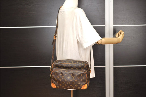 Authentic Louis Vuitton Monogram Nile Shoulder Cross Body Bag M45244 LV 4560J