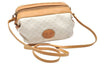 Authentic GUCCI Micro GG PVC Leather Shoulder Cross Bag Purse White Cream 4560K