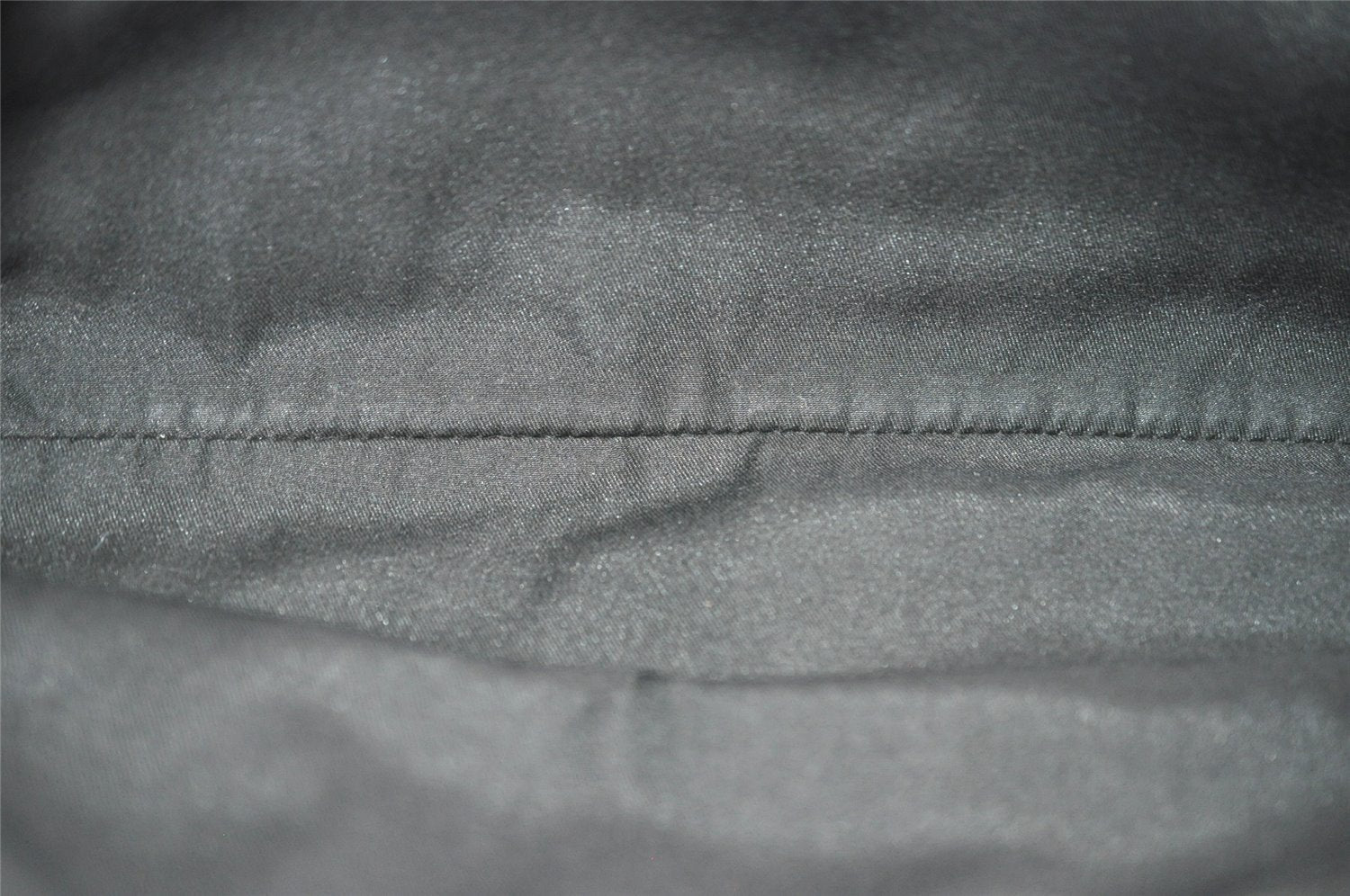 Authentic GUCCI Shoulder Cross Body Bag GG Canvas Leather 145856 Black 4561I