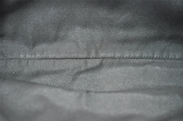 Authentic GUCCI Shoulder Cross Body Bag GG Canvas Leather 145856 Black 4561I