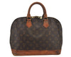 Authentic Louis Vuitton Monogram Alma Hand Bag Purse M51130 LV Junk 4561J