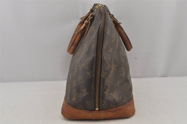 Authentic Louis Vuitton Monogram Alma Hand Bag Purse M51130 LV Junk 4561J
