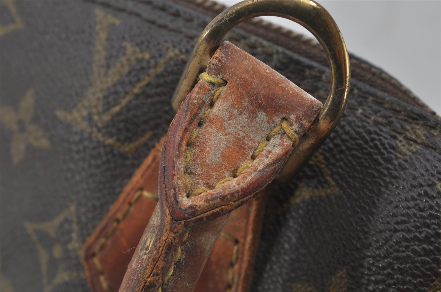 Authentic Louis Vuitton Monogram Alma Hand Bag Purse M51130 LV Junk 4561J