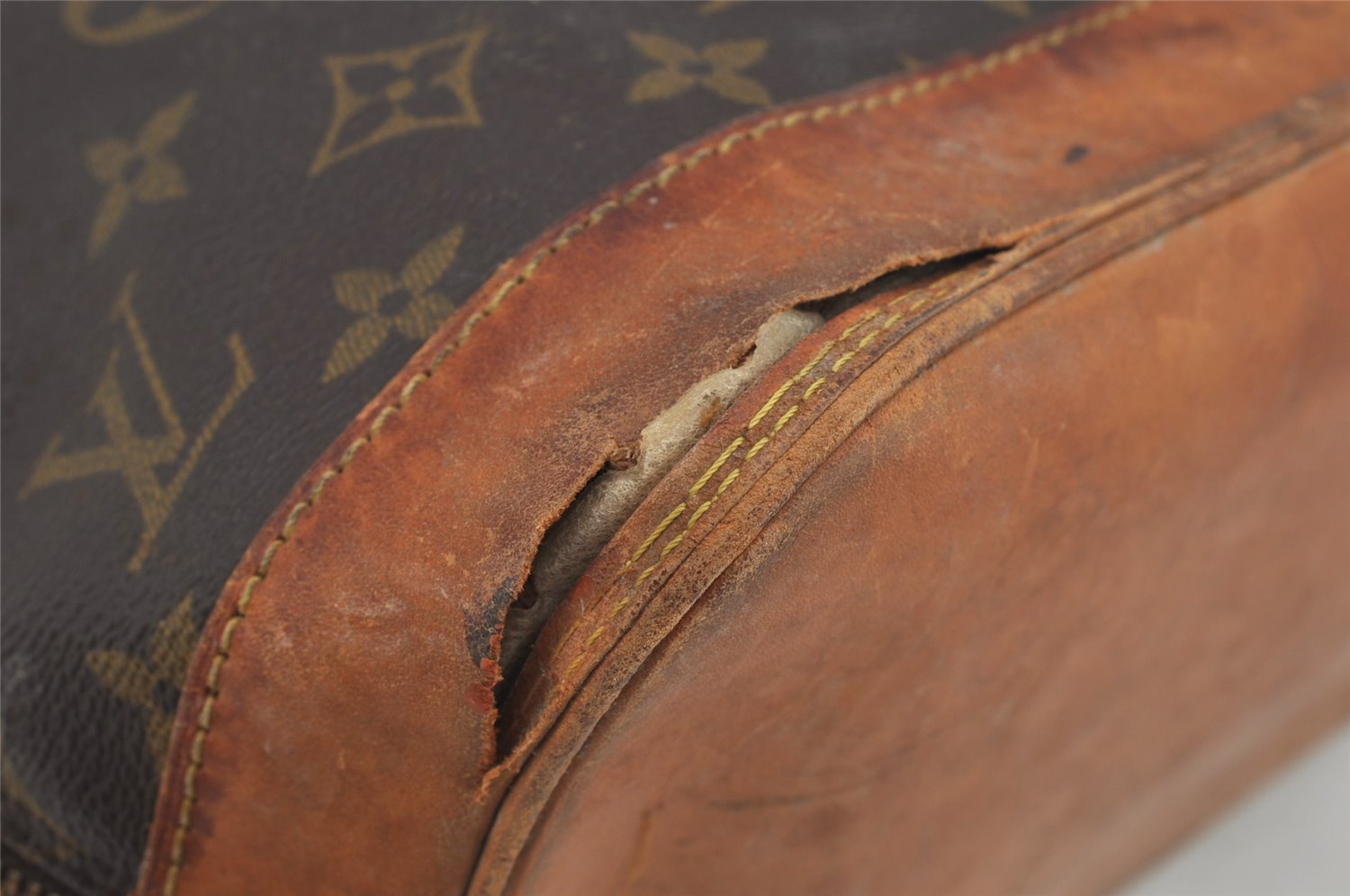 Authentic Louis Vuitton Monogram Alma Hand Bag Purse M51130 LV Junk 4561J