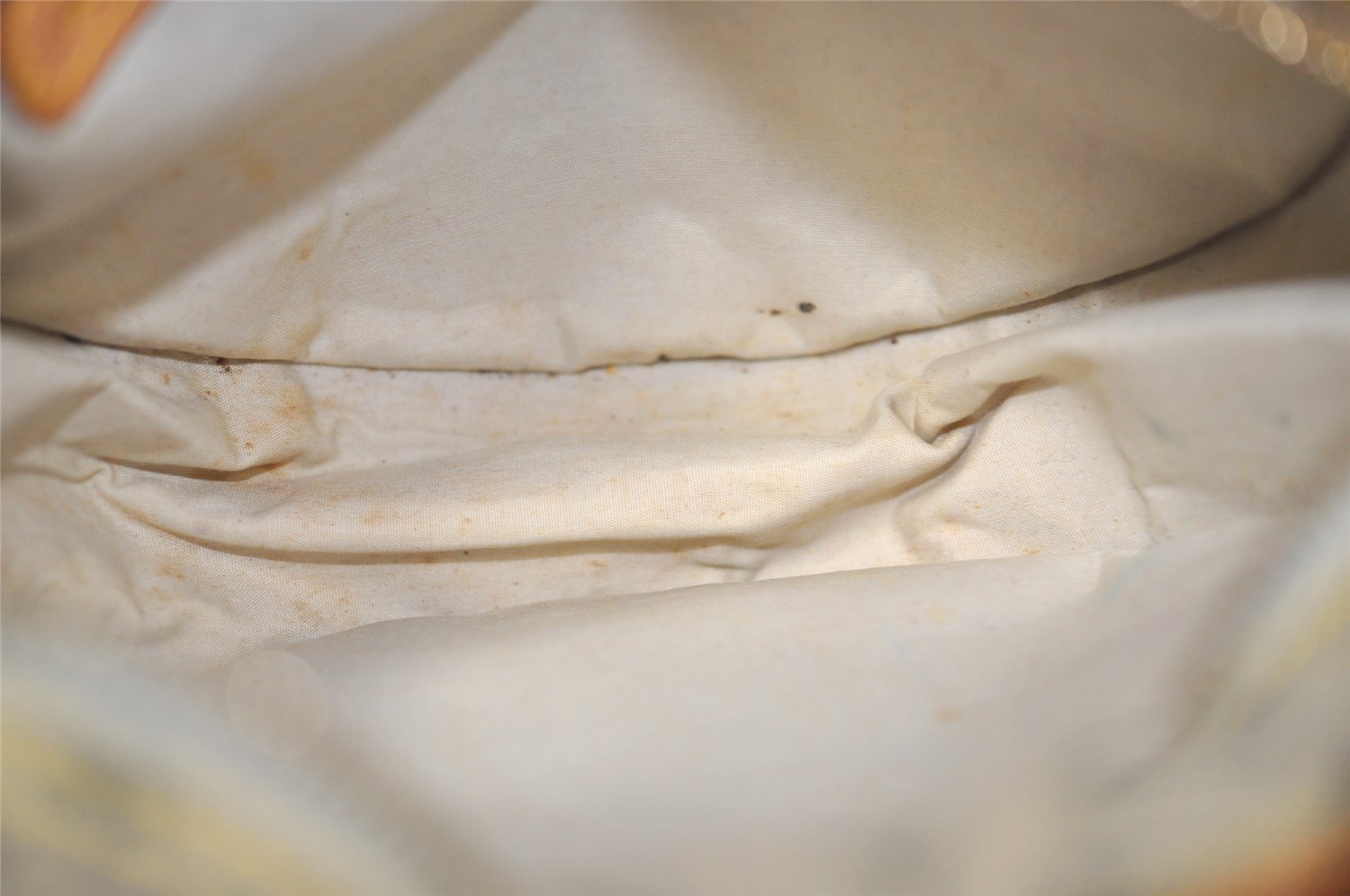 Auth Louis Vuitton Monogram Mini Jeanne GM Shoulder Cross Bag M92000 Blue 4562I