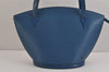 Auth Louis Vuitton Epi Saint Jacques Shopping Shoulder Bag Blue M52265 LV 4562J