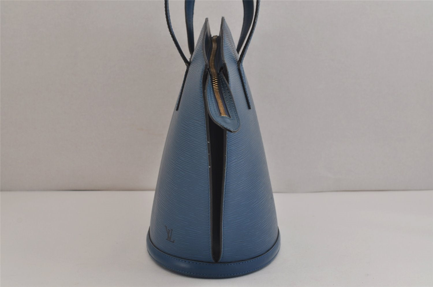 Auth Louis Vuitton Epi Saint Jacques Shopping Shoulder Bag Blue M52265 LV 4562J