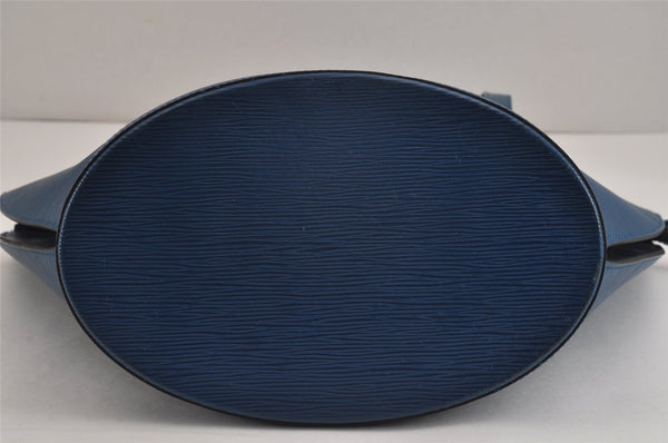 Auth Louis Vuitton Epi Saint Jacques Shopping Shoulder Bag Blue M52265 LV 4562J