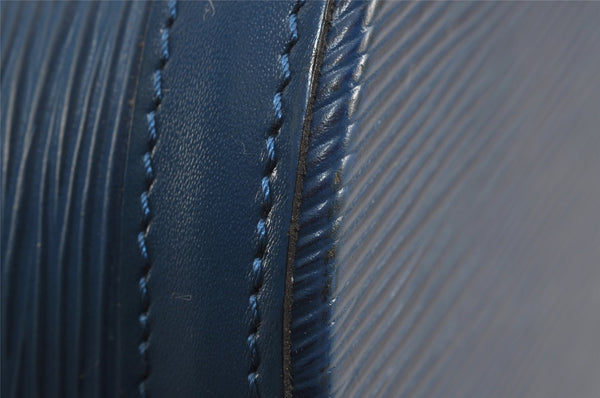 Auth Louis Vuitton Epi Saint Jacques Shopping Shoulder Bag Blue M52265 LV 4562J