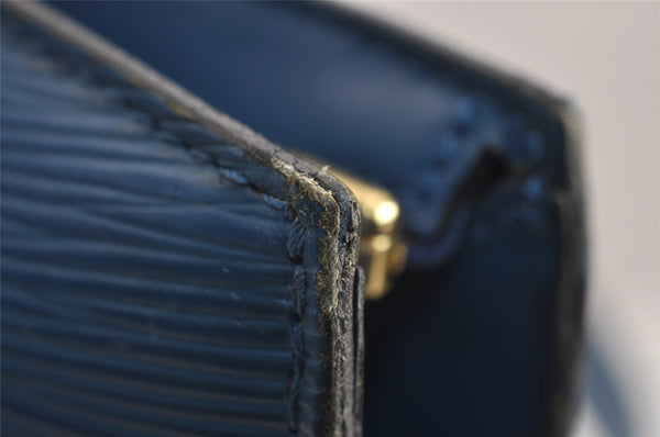 Auth Louis Vuitton Epi Saint Jacques Shopping Shoulder Bag Blue M52265 LV 4562J