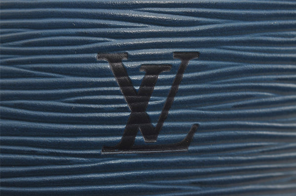 Auth Louis Vuitton Epi Saint Jacques Shopping Shoulder Bag Blue M52265 LV 4562J