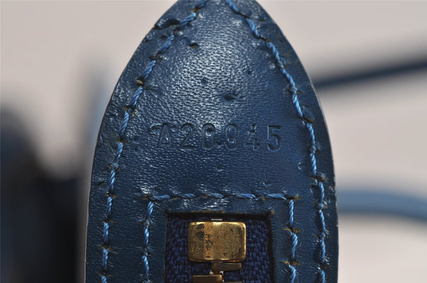 Auth Louis Vuitton Epi Saint Jacques Shopping Shoulder Bag Blue M52265 LV 4562J