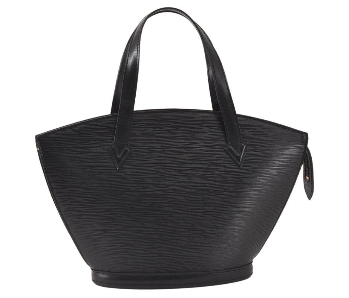 Authentic Louis Vuitton Epi Saint Jacques Hand Bag Black M52272 LV 4562K