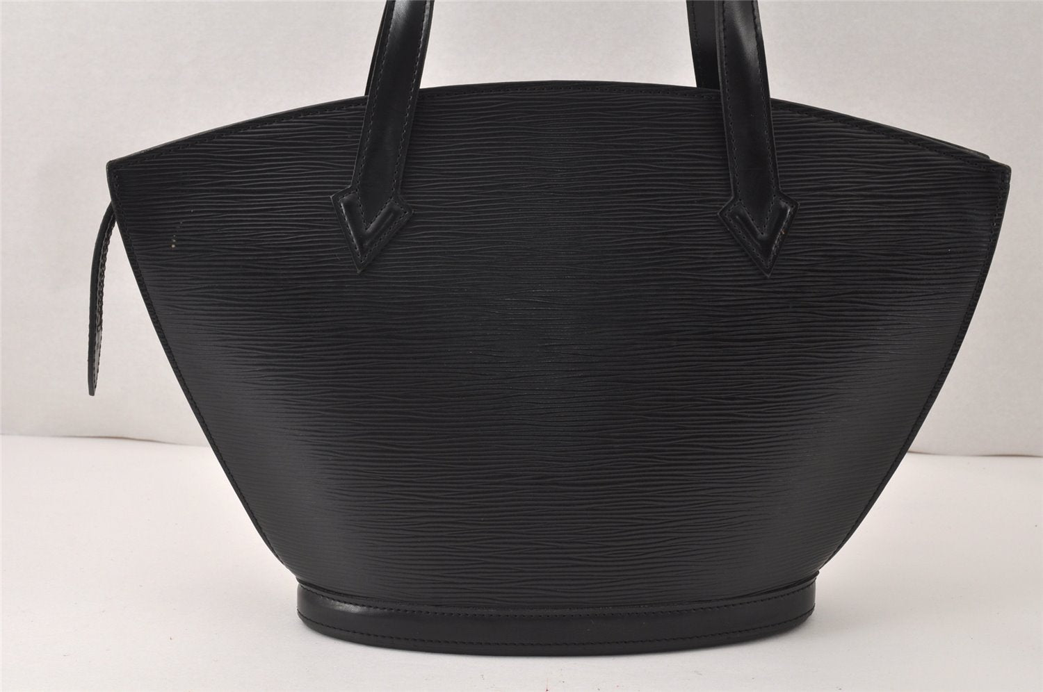 Authentic Louis Vuitton Epi Saint Jacques Hand Bag Black M52272 LV 4562K