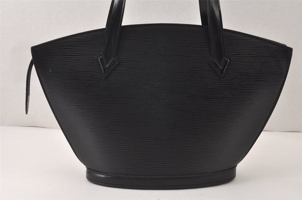 Authentic Louis Vuitton Epi Saint Jacques Hand Bag Black M52272 LV 4562K