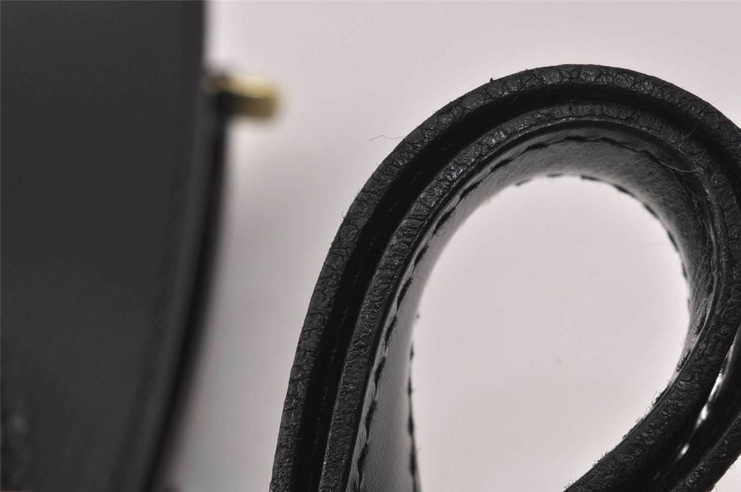 Authentic Louis Vuitton Epi Saint Jacques Hand Bag Black M52272 LV 4562K