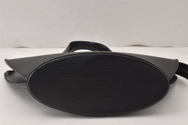 Authentic Louis Vuitton Epi Saint Jacques Hand Bag Black M52272 LV 4562K