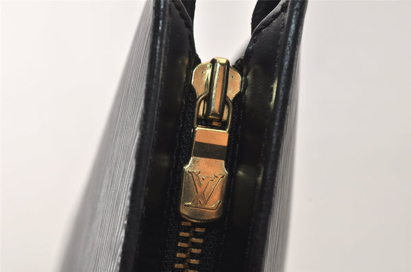 Authentic Louis Vuitton Epi Saint Jacques Hand Bag Black M52272 LV 4562K