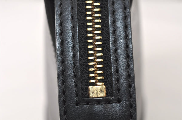 Authentic Louis Vuitton Epi Saint Jacques Hand Bag Black M52272 LV 4562K