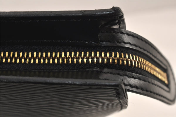 Authentic Louis Vuitton Epi Saint Jacques Hand Bag Black M52272 LV 4562K