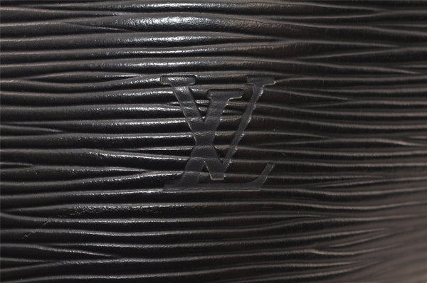 Authentic Louis Vuitton Epi Saint Jacques Hand Bag Black M52272 LV 4562K