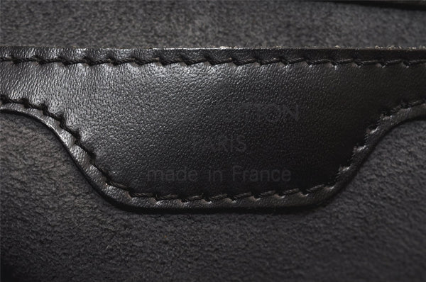 Authentic Louis Vuitton Epi Saint Jacques Hand Bag Black M52272 LV 4562K