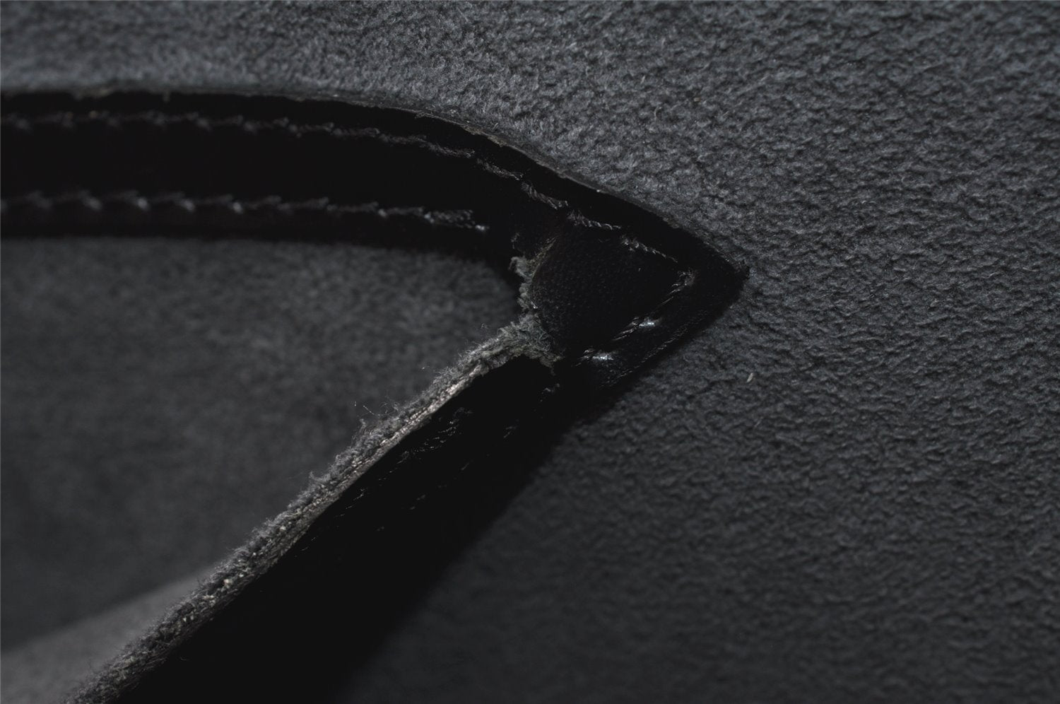 Authentic Louis Vuitton Epi Saint Jacques Hand Bag Black M52272 LV 4562K