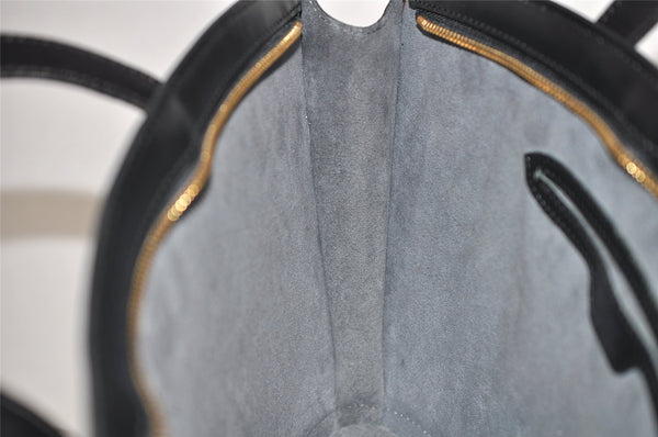 Authentic Louis Vuitton Epi Saint Jacques Hand Bag Black M52272 LV 4562K