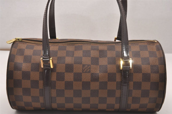 Authentic Louis Vuitton Damier Papillon 30 Hand Bag Purse N51303 LV 4563J