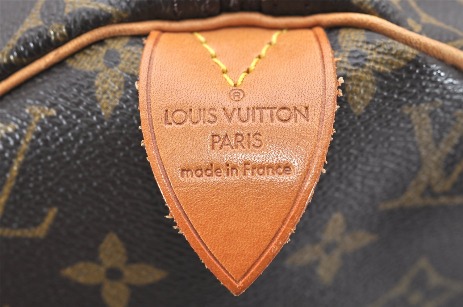 Authentic Louis Vuitton Monogram Speedy 40 Hand Boston Bag M41522 LV 4563K