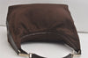 Authentic GUCCI Vintage Shoulder Tote Bag Nylon Leather 0011955 Brown 4564K