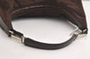 Authentic GUCCI Vintage Shoulder Tote Bag Nylon Leather 0011955 Brown 4564K