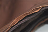 Authentic GUCCI Vintage Shoulder Tote Bag Nylon Leather 0011955 Brown 4564K