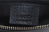 Authentic GUCCI Shoulder Hand Bag Purse GG Canvas Leather 146244 Black 4565I