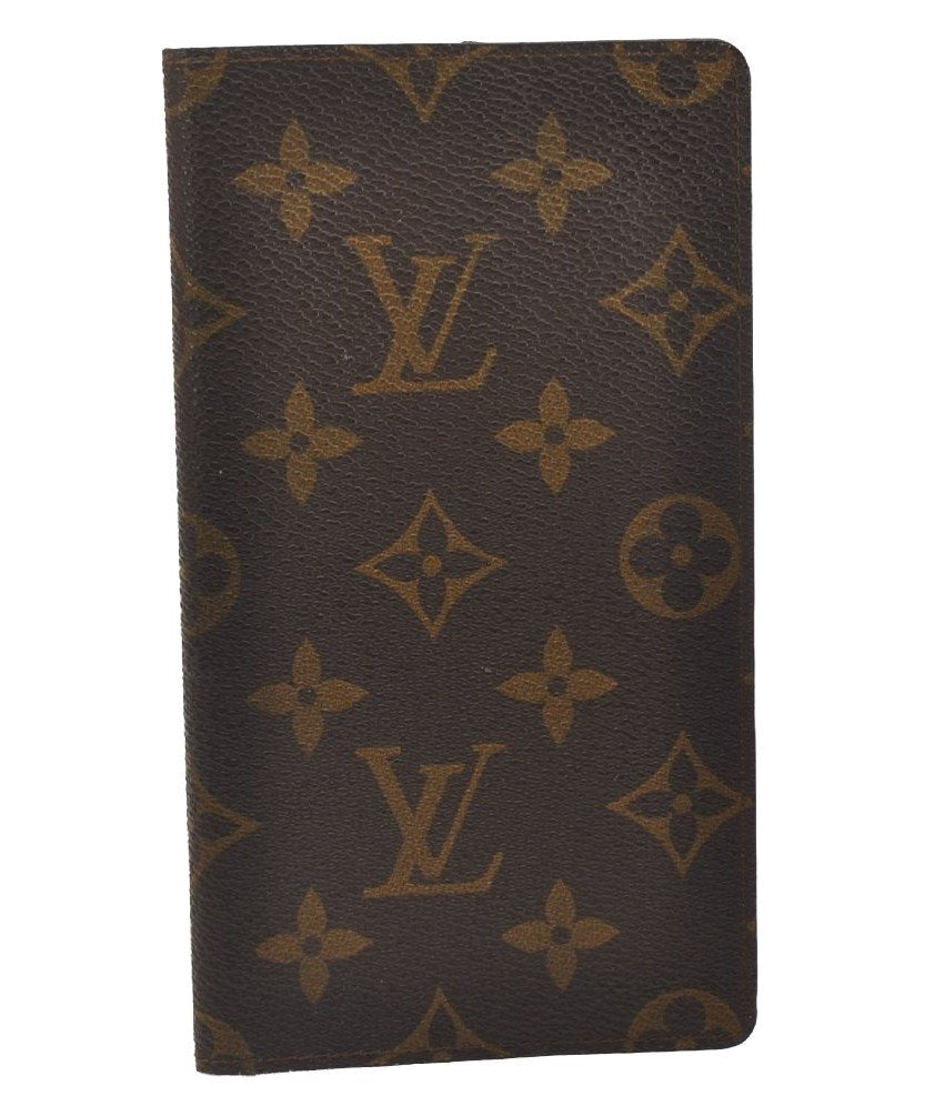 Authentic Louis Vuitton Monogram Pocket Diary Note Cover M56340 LV 4565J