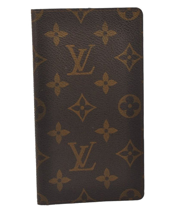 Authentic Louis Vuitton Monogram Pocket Diary Note Cover M56340 LV 4565J