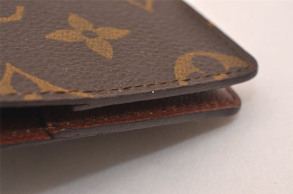 Authentic Louis Vuitton Monogram Pocket Diary Note Cover M56340 LV 4565J