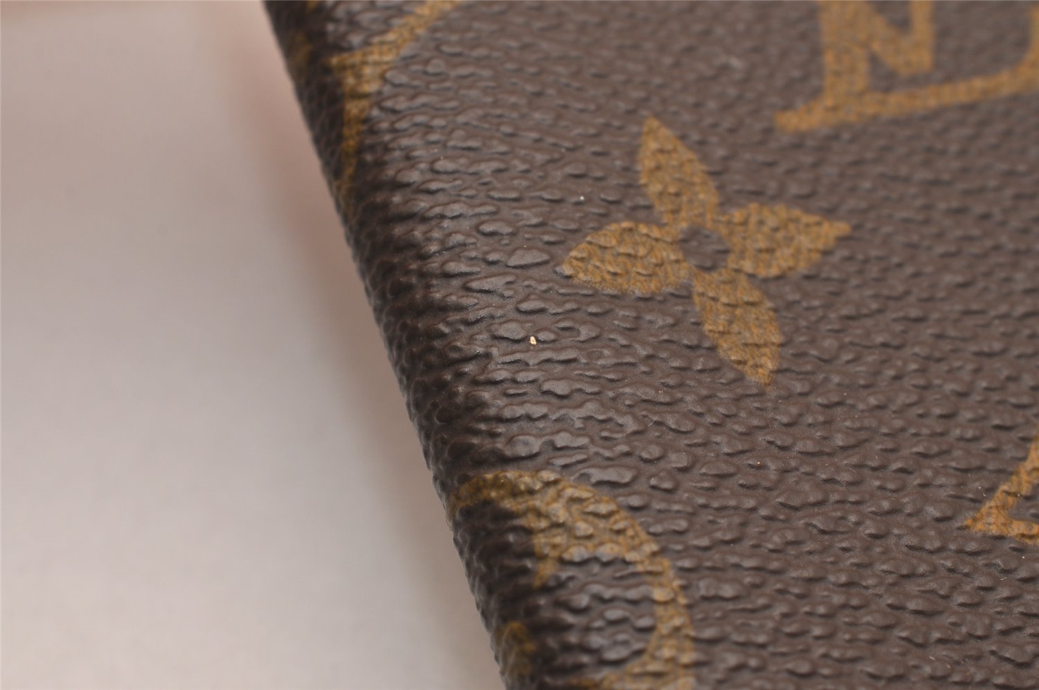 Authentic Louis Vuitton Monogram Pocket Diary Note Cover M56340 LV 4565J