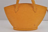 Authentic Louis Vuitton Epi Saint Jacques Hand Bag Yellow M52279 LV 4566J