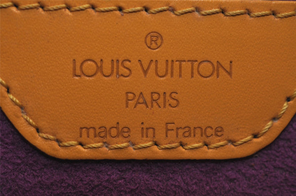Authentic Louis Vuitton Epi Saint Jacques Hand Bag Yellow M52279 LV 4566J