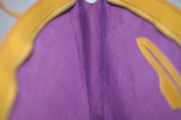 Authentic Louis Vuitton Epi Saint Jacques Hand Bag Yellow M52279 LV 4566J