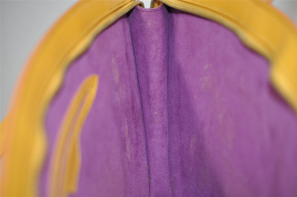 Authentic Louis Vuitton Epi Saint Jacques Hand Bag Yellow M52279 LV 4566J