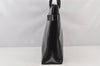 Authentic GUCCI Bamboo Vintage Shoulder Hand Bag Enamel Black Junk 4566K