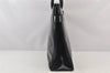 Authentic GUCCI Bamboo Vintage Shoulder Hand Bag Enamel Black Junk 4566K