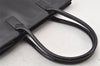Authentic GUCCI Bamboo Vintage Shoulder Hand Bag Enamel Black Junk 4566K