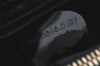 Authentic GUCCI Bamboo Vintage Shoulder Hand Bag Enamel Black Junk 4566K