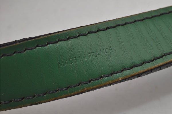 Authentic Louis Vuitton Epi Noe Shoulder Drawstring Bag Green M44004 LV 4567J